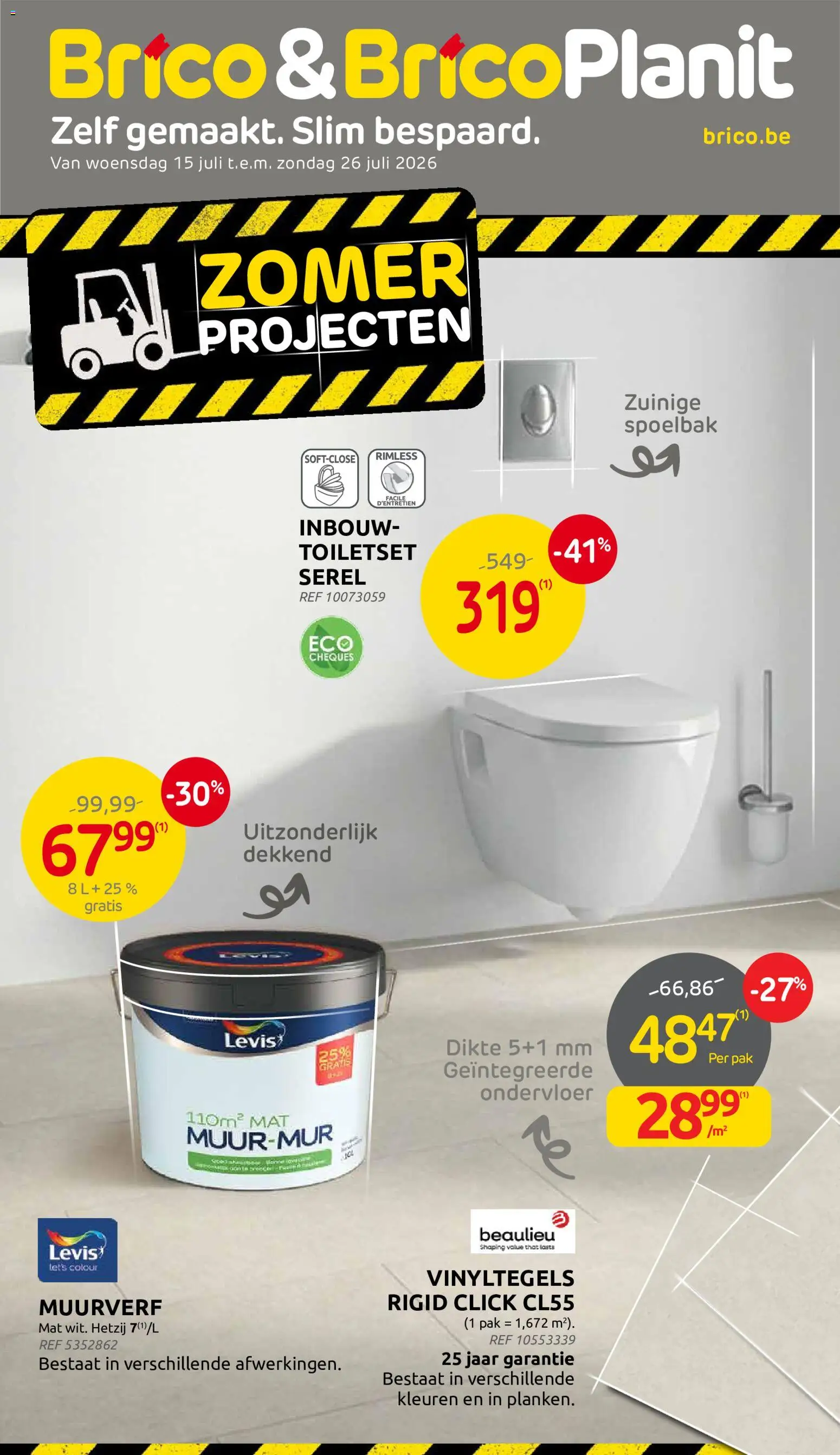 Voorbeeld van Brico Plan-it Folder van winkel Brico Plan-it geldig vanaf 15/07/2026