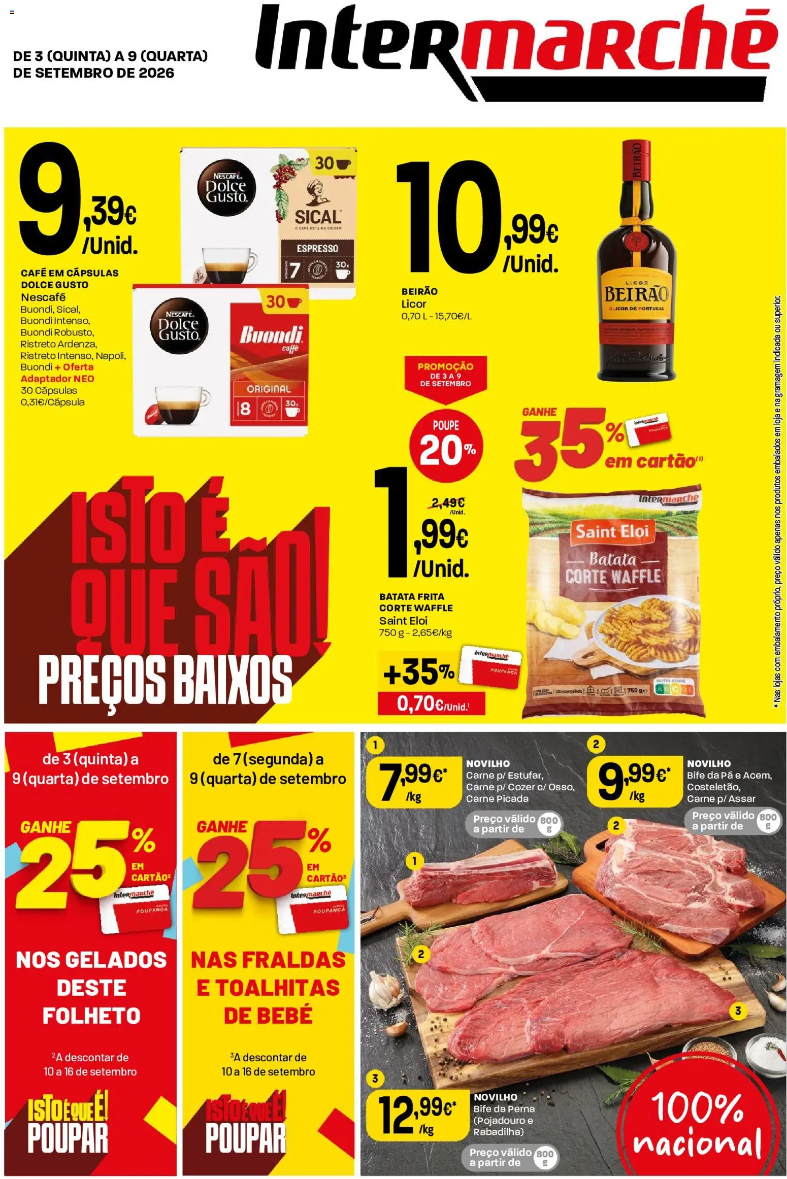 Pré-visualização do folheto da loja Intermarché válida a partir de 03/09/2026
