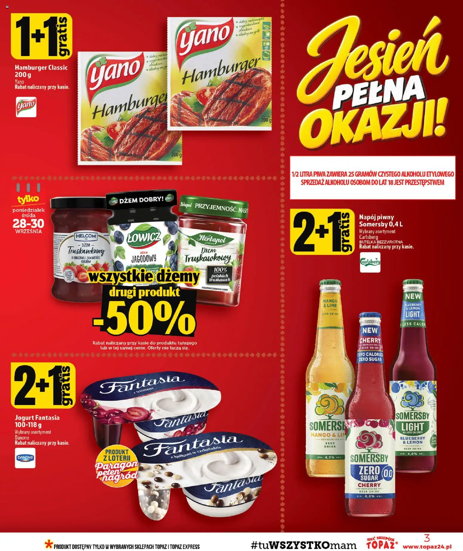 Pogląd gazetki "Topaz gazetka" ze sklepu Topaz ważnej od 24.09.2026