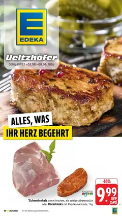Vorschau von dem Prospekt des Geschäftes Edeka, gültig ab dem 03.08.2026