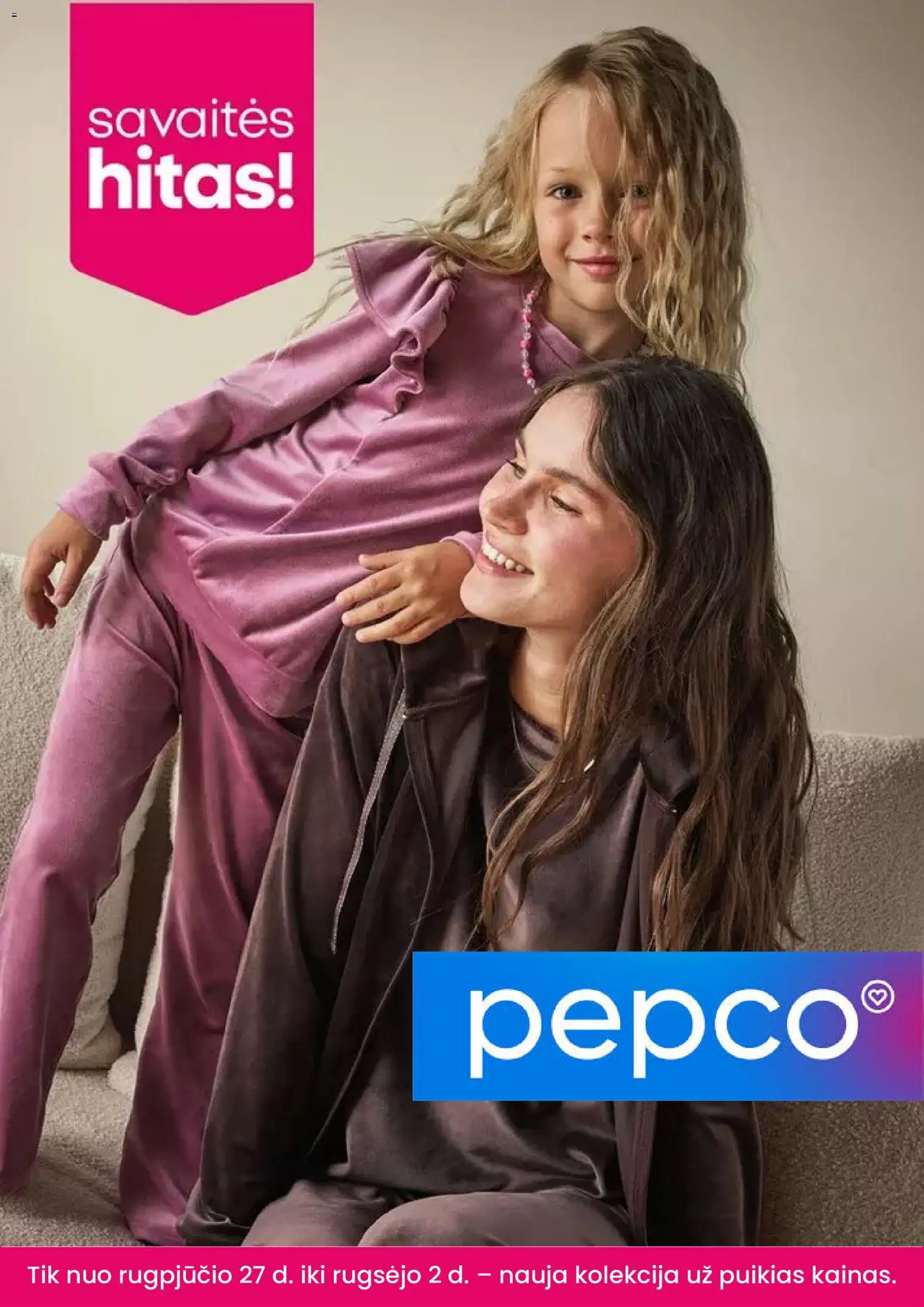 Pepco parduotuvės leidinio Pepco leidinys galiojančio nuo 2026.08.27 peržiūra