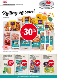 Forhåndsvis Nærbutikken kundeavis fra butikk Nærbutikken gyldig fra 01/07/2026