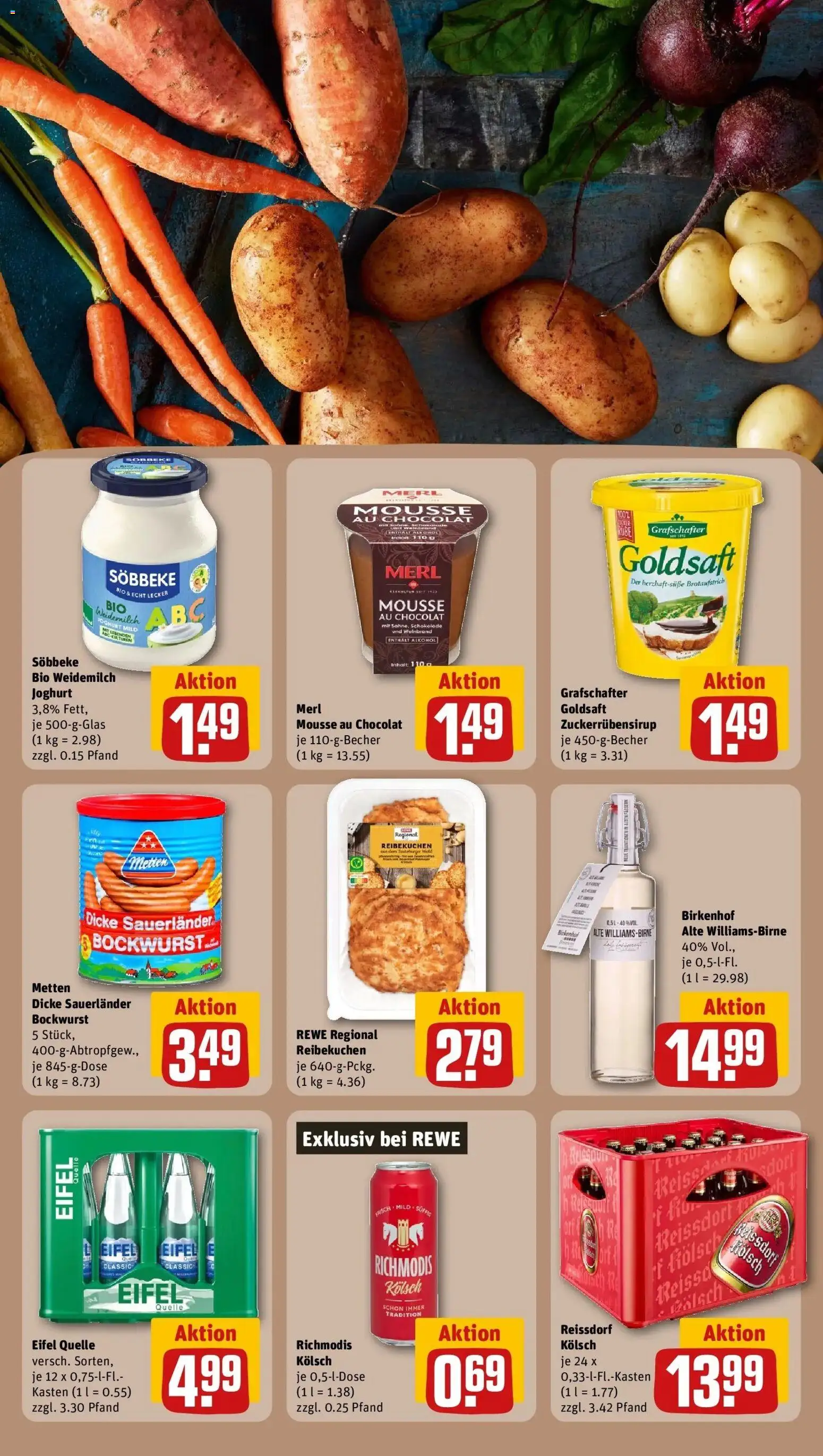 Vorschau von dem Prospekt des Geschäftes Rewe, gültig ab dem 26.10.2026