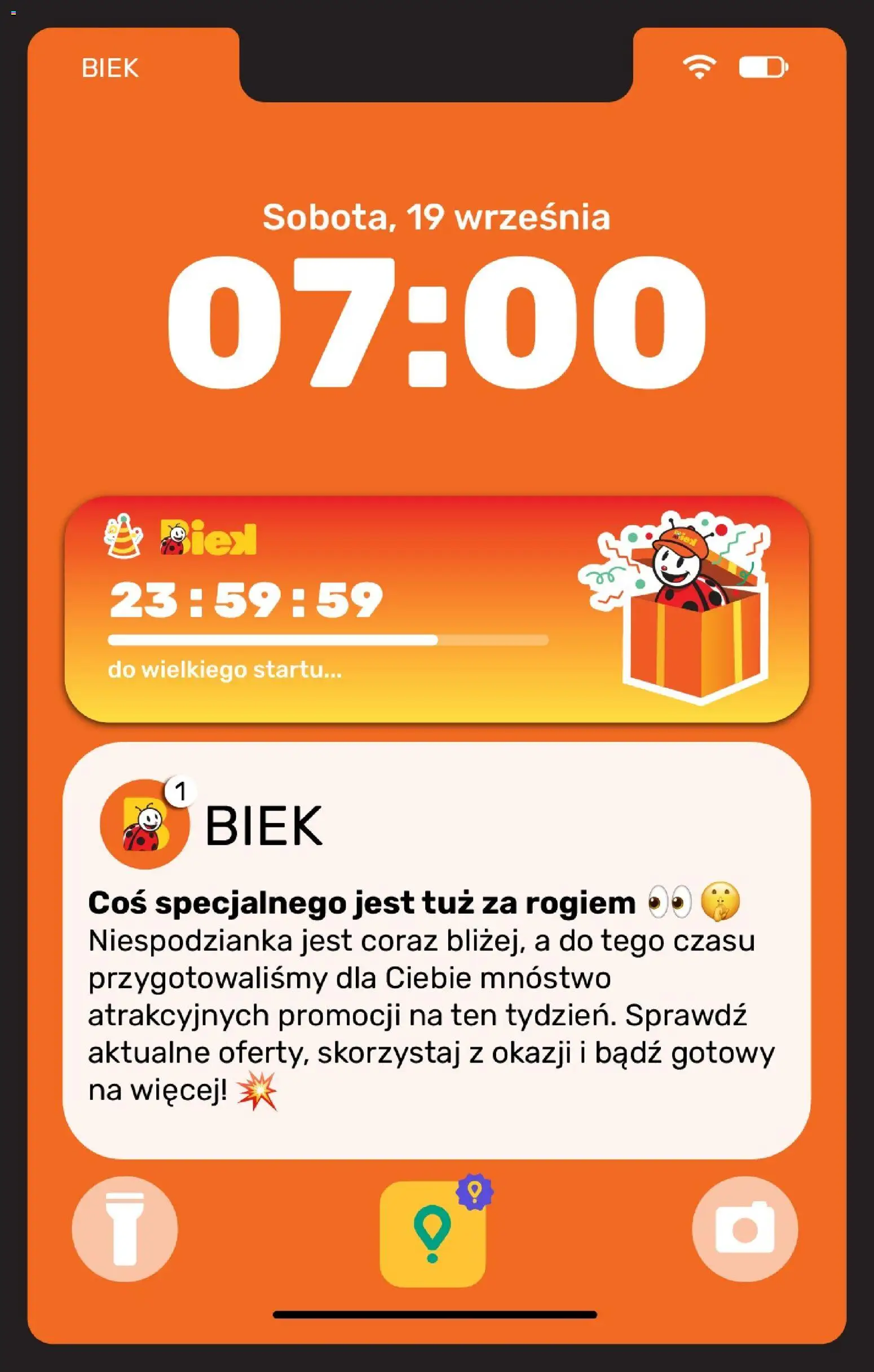 Pogląd gazetki "Biedronka gazetka - Biek" ze sklepu Biedronka ważnej od 19.09.2026