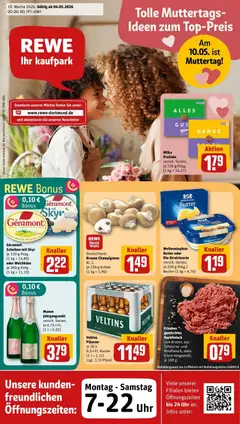 Vorschau von dem Prospekt des Geschäftes Rewe, gültig ab dem 04.05.2026