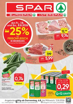 Vorschau der Angebote: Spar Spar - Flugblatt gültig ab 06.08.2026