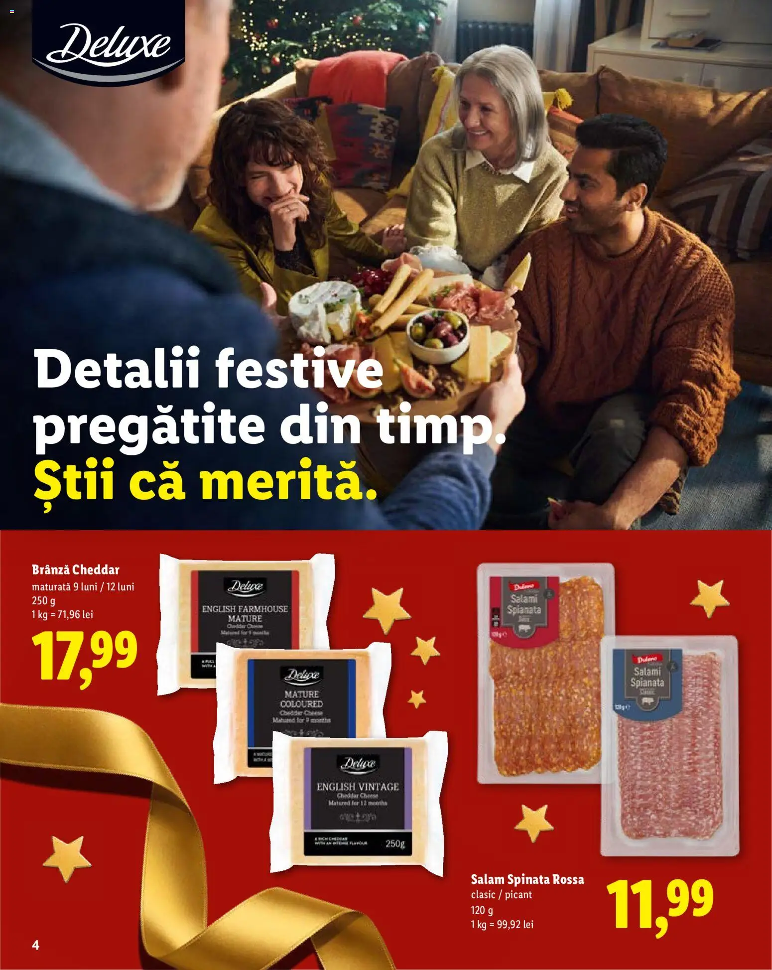 Previzualizarea de cataloage: Lidl Lidl Catalog Deluxe valabil de la 19.10.2026 - Brânză, Salam, Deluxe, Mătură