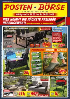 Vorschau von dem Prospekt des Geschäftes Posten Börse, gültig ab dem 23.05.2026