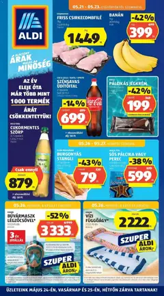 Aldi - Aldi újság érvényessége 2026.05.27-ig megtekintése, amely érvényes 2026.05.20.-től