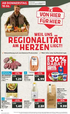 Vorschau von dem Prospekt des Geschäftes Kaufland, gültig ab dem 18.06.2026