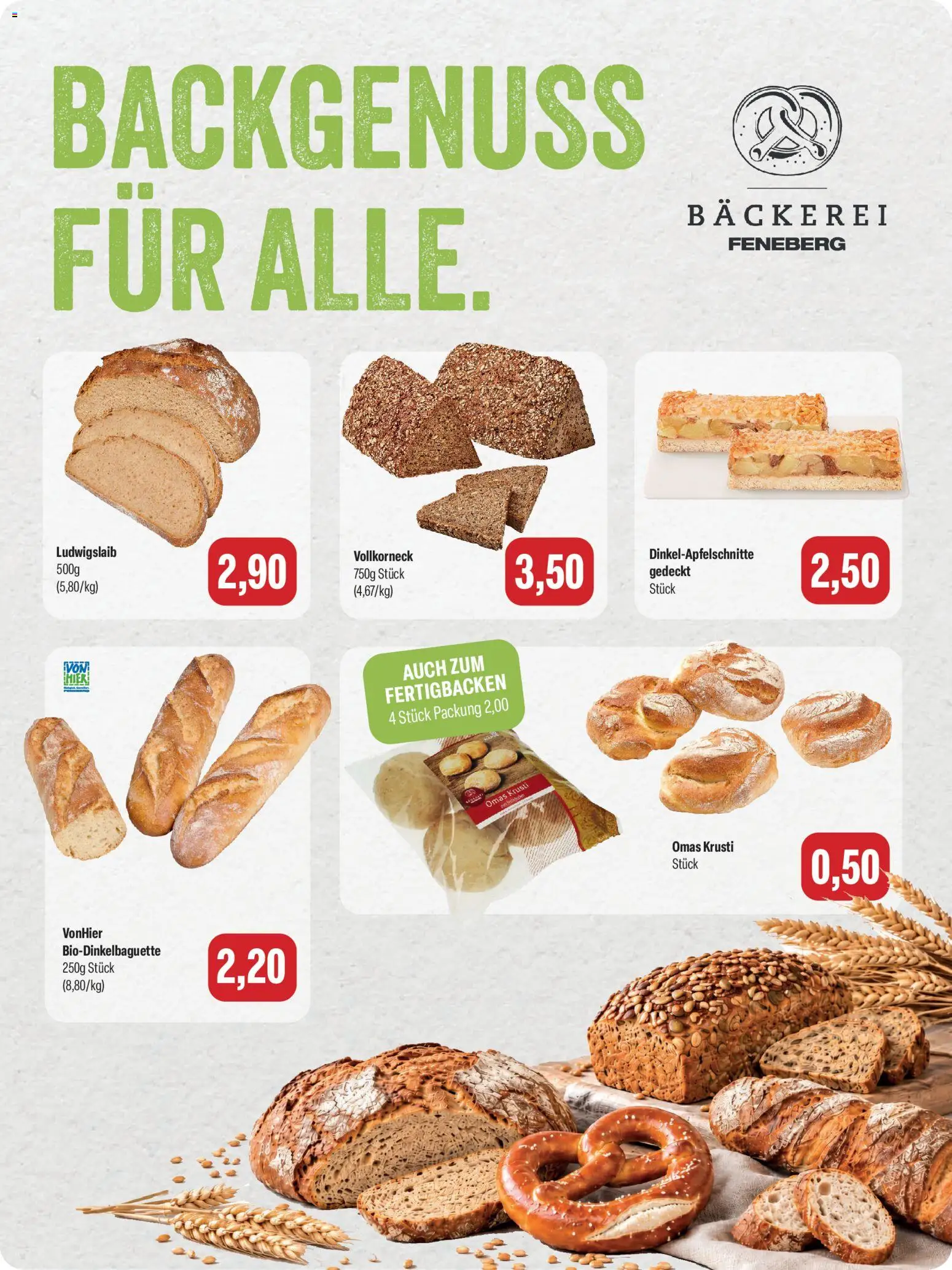 Vorschau von dem Prospekt des Geschäftes Feneberg, gültig ab dem 26.10.2026