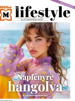 Müller - Müller Lifestyle magazin megtekintése, amely érvényes 2026.08.03.-től