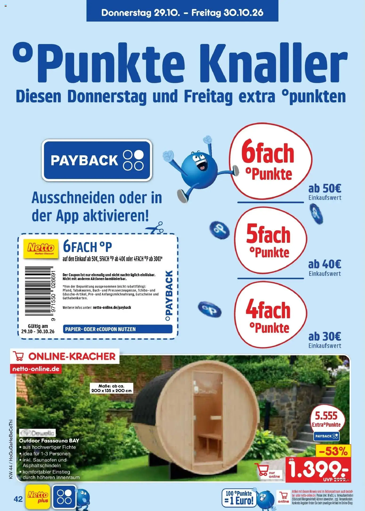 Vorschau von dem Prospekt des Geschäftes Netto Marken-Discount, gültig ab dem 26.10.2026