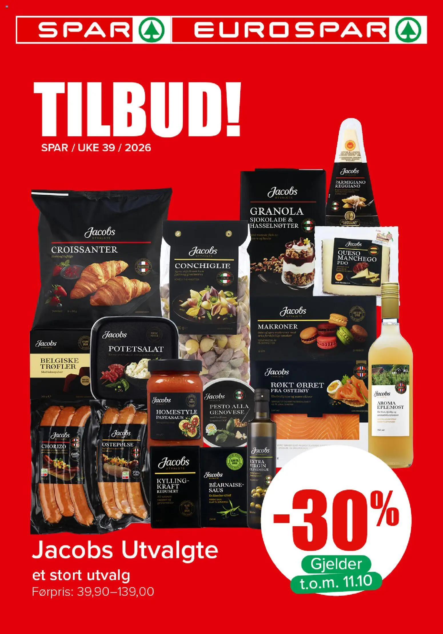 Forhåndsvis Spar kundeavis tilbud fra butikk Spar gyldig fra 24/09/2026