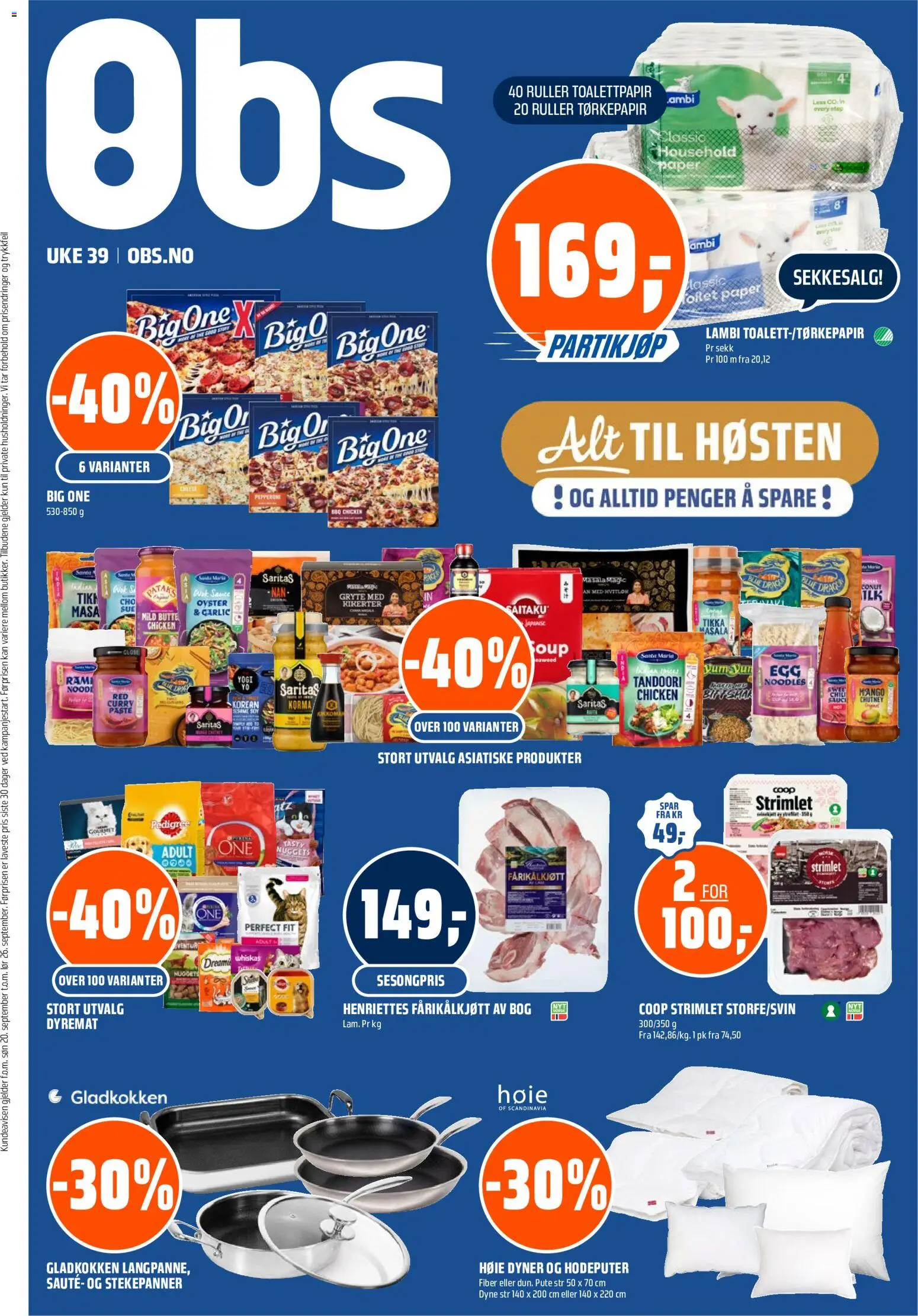 Forhåndsvis Coop Obs kundeavis fra butikk Coop Obs gyldig fra 20/09/2026