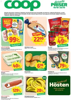 Förhandsgranska reklamblad Coop erbjudanden från butik Coop gäller från 19/10/2026