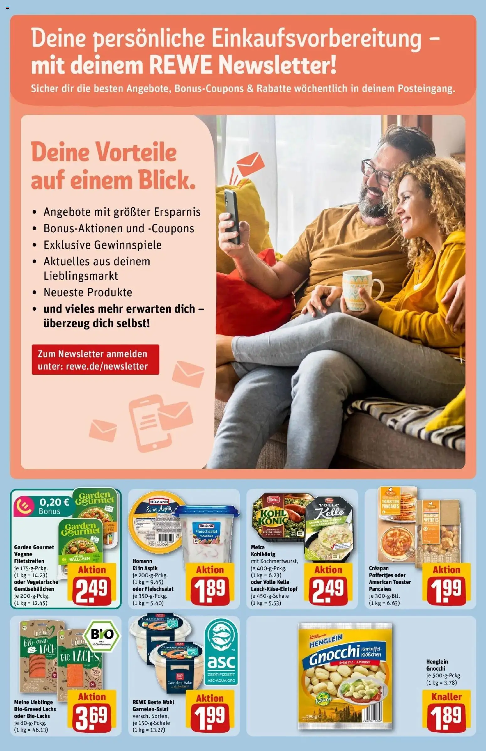 Vorschau von dem Prospekt des Geschäftes Rewe, gültig ab dem 26.10.2026