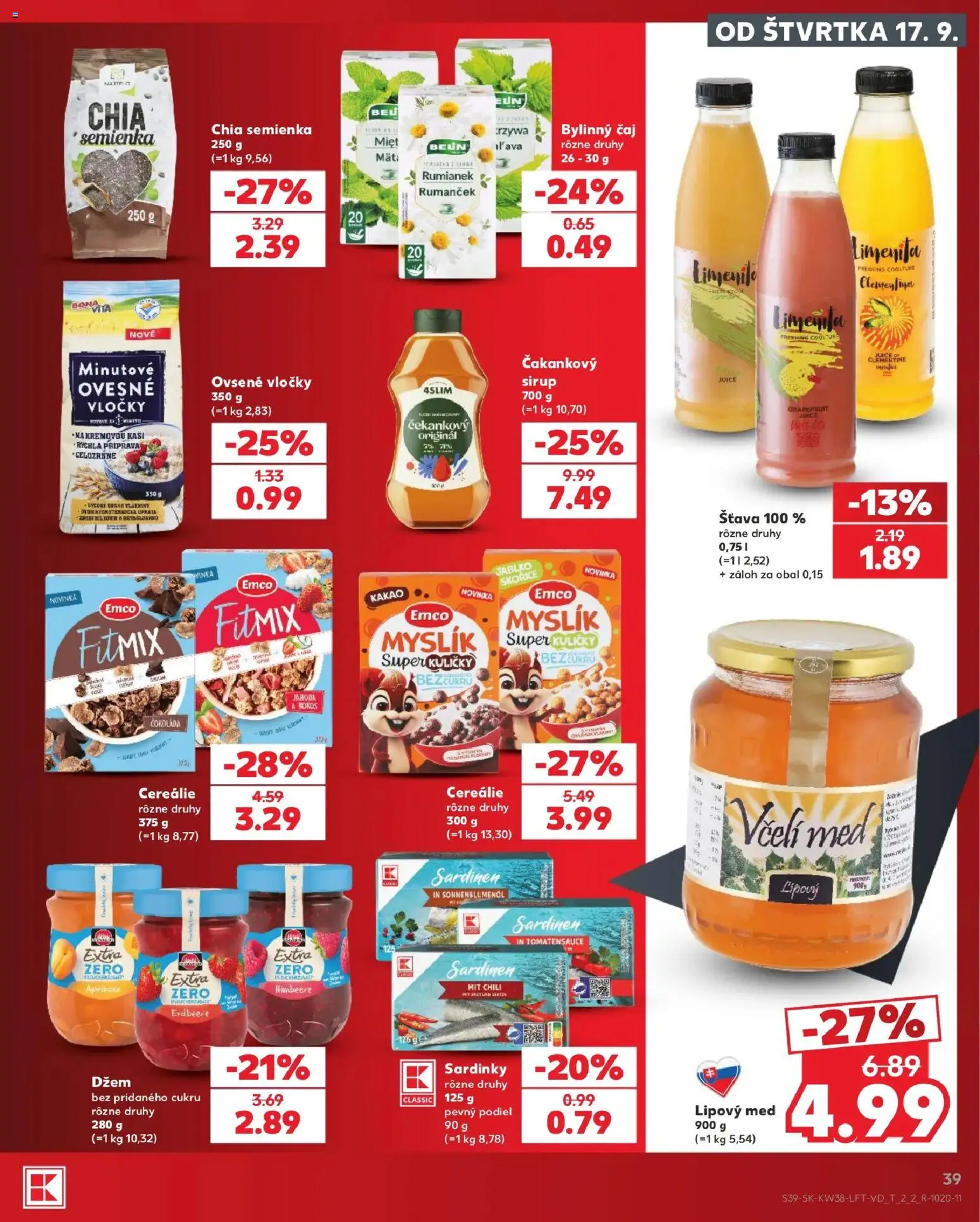 Náhľad Kaufland letáku platného od 17.09.2026