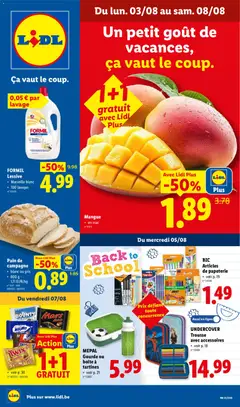 Prévisualisation de Folder week 32 du magasin Lidl formulaire valide 03/08/2026