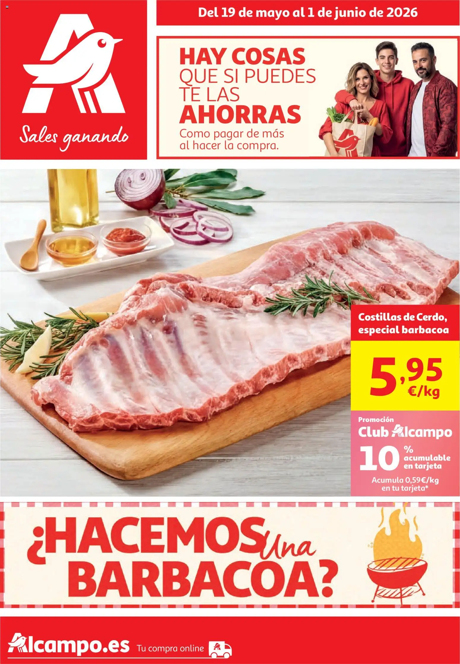 Vista previa del folleto de la tienda Alcampo válido desde el 19/05/2026 