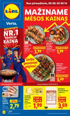 LIDL parduotuvės leidinio LIDL leidinys galiojančio nuo 2026.06.08 peržiūra