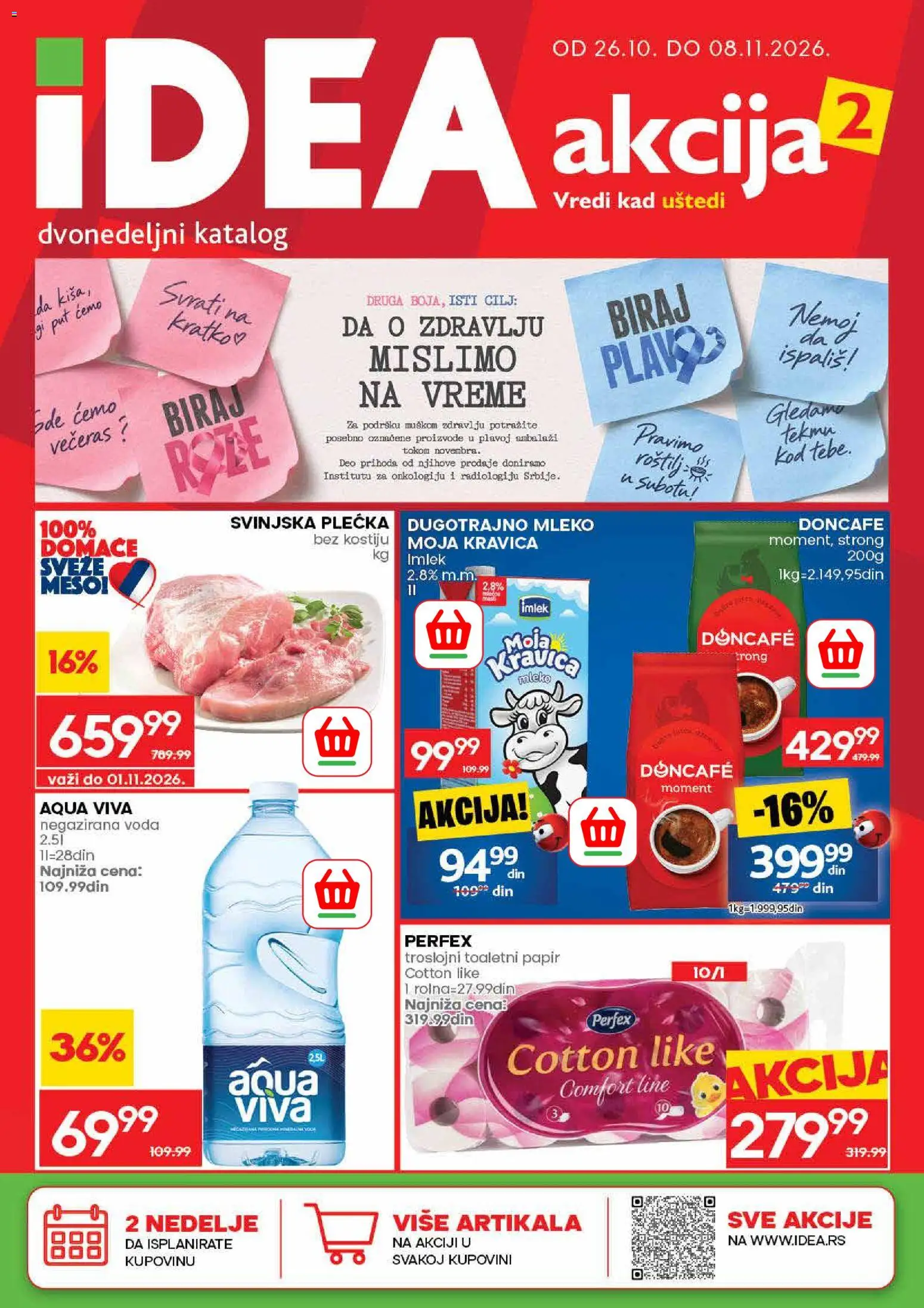Pregled Idea kataloga - važi od 26.10.2026