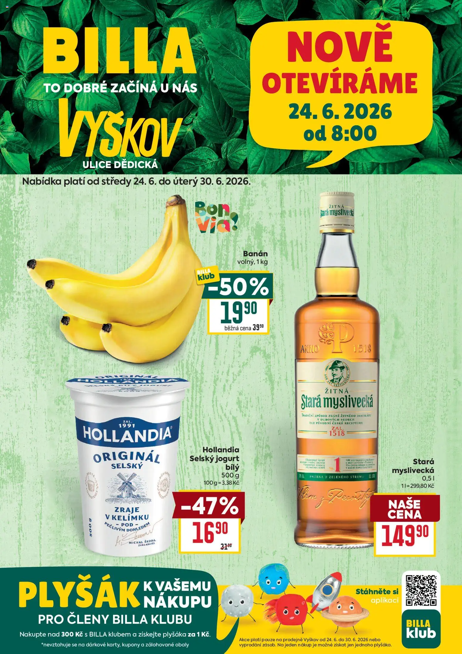 Náhled nabídky: Billa Billa leták - Vyškov platný od 24.06.2026