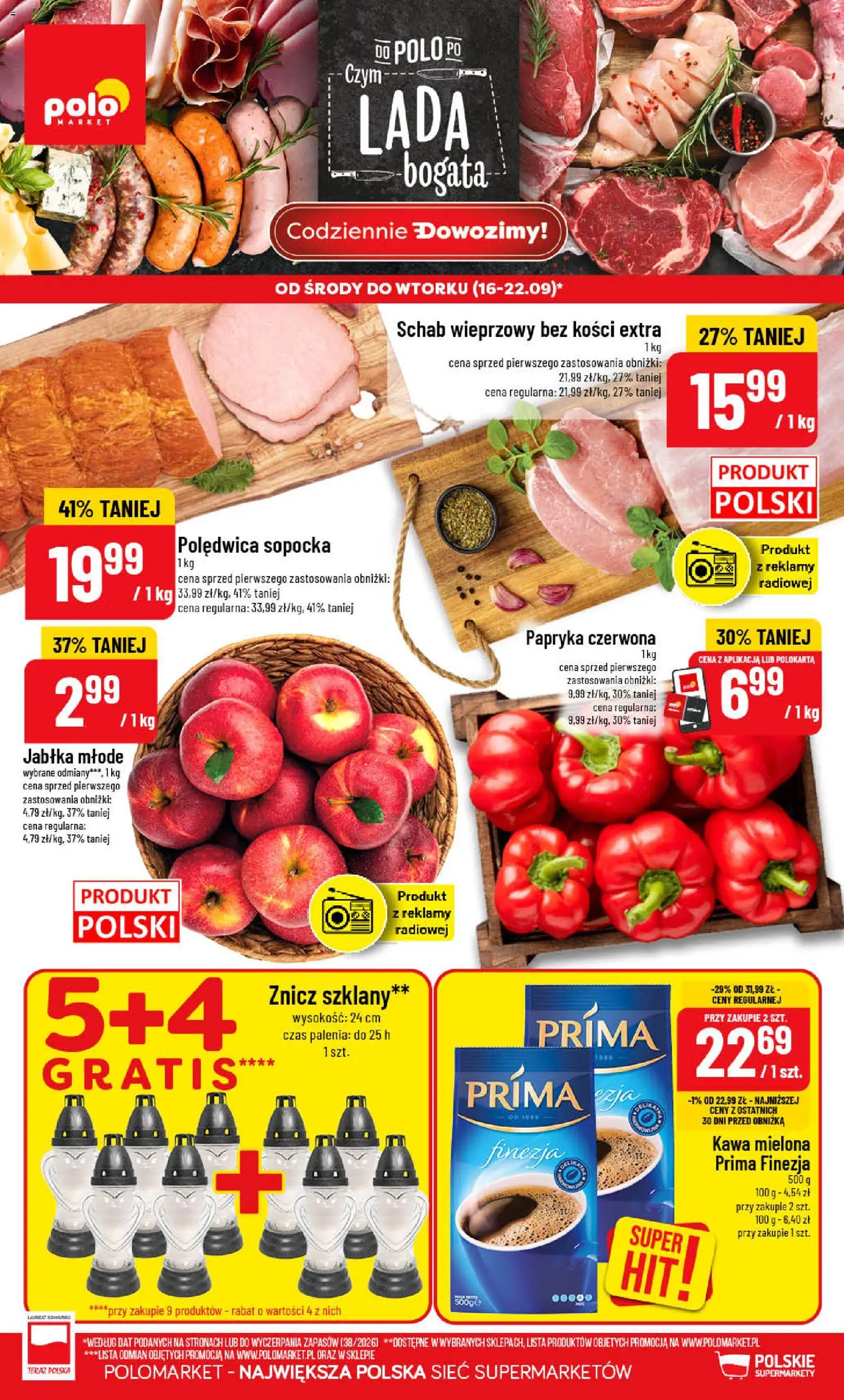Pogląd gazetki "POLOmarket gazetka" ze sklepu POLOmarket ważnej od 16.09.2026