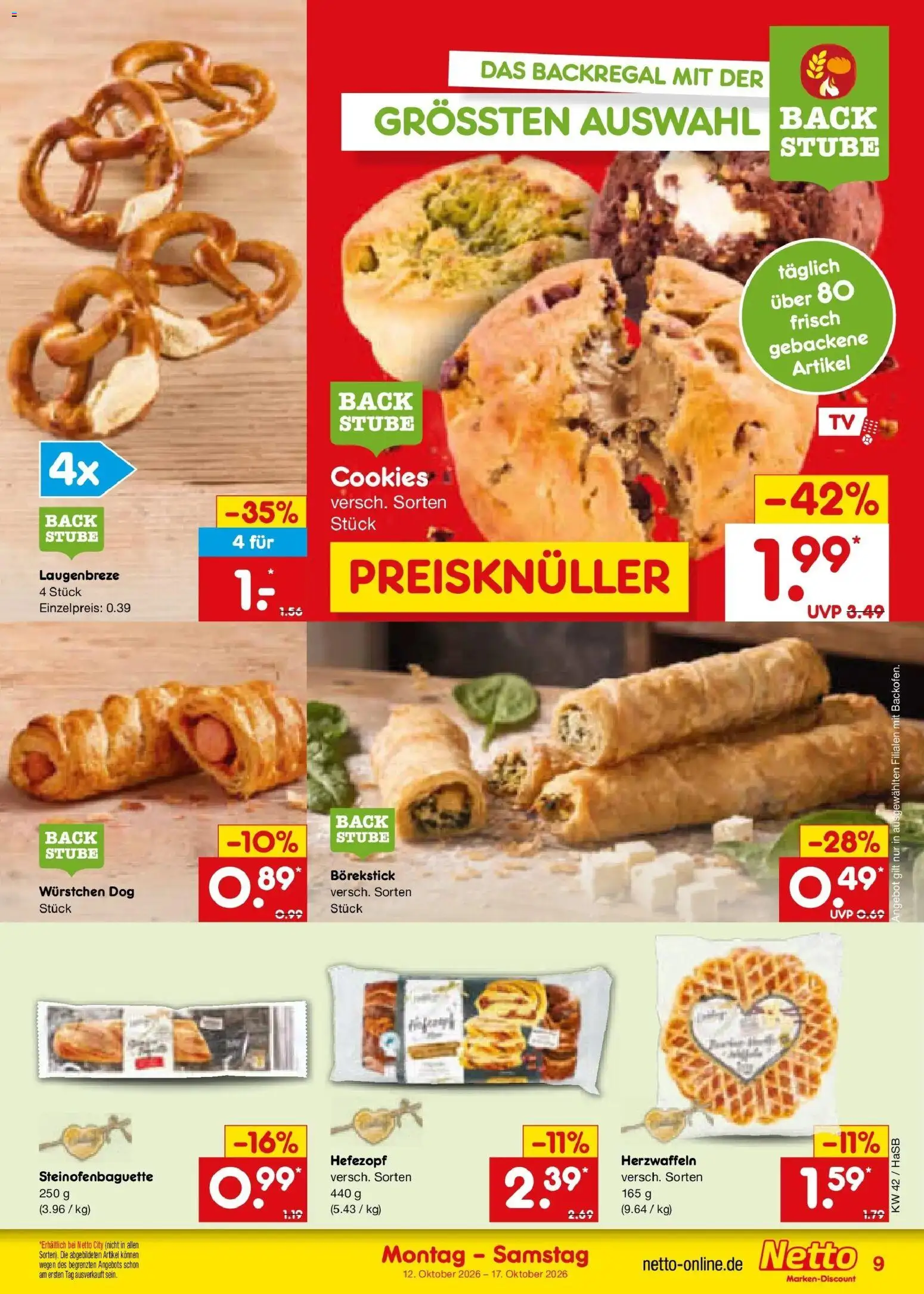 Vorschau von dem Prospekt des Geschäftes Netto Marken-Discount, gültig ab dem 12.10.2026