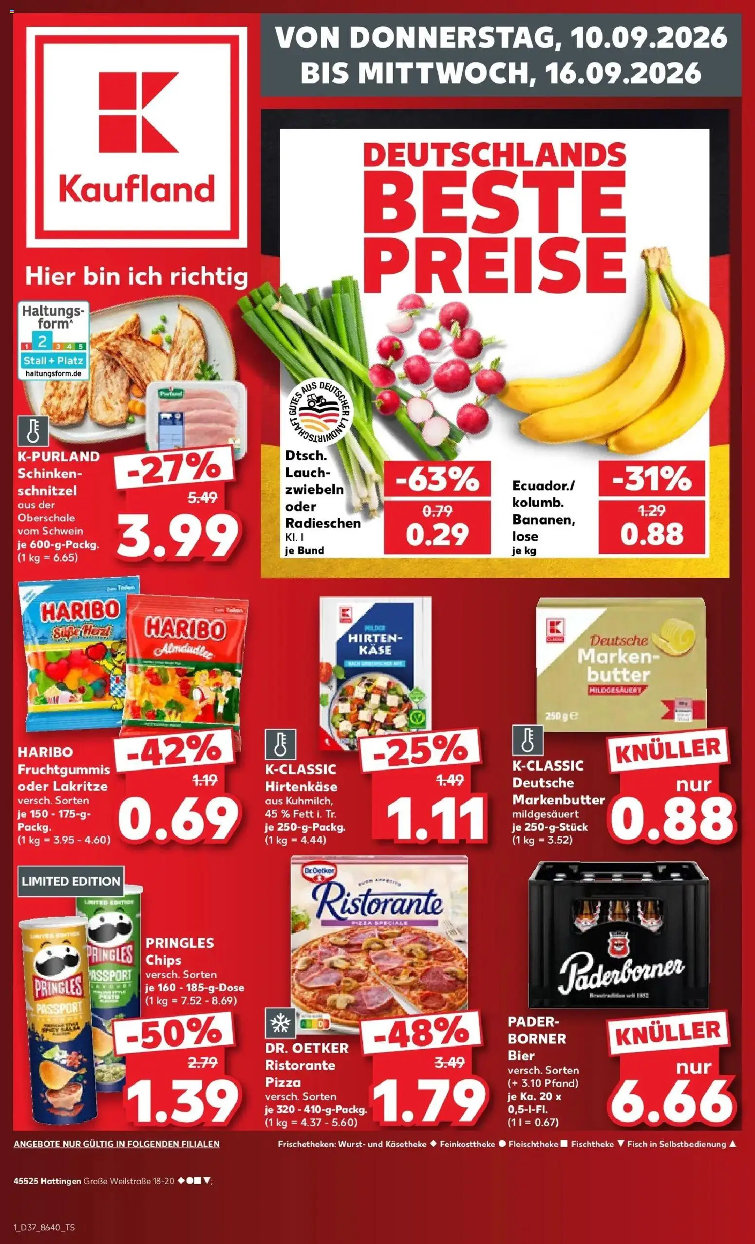 Vorschau von dem Prospekt des Geschäftes Kaufland, gültig ab dem 10.09.2026