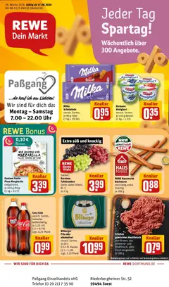 Vorschau von dem Prospekt des Geschäftes Rewe, gültig ab dem 17.08.2026