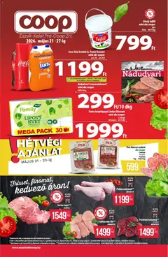 COOP - COOP - Újság Észak Kelet Pro-Coop Zrt megtekintése, amely érvényes 2026.05.21.-től