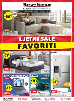 Pregled letka Harvey Norman Katalog trgovine Harvey Norman vrijedi od 16.07.2026
