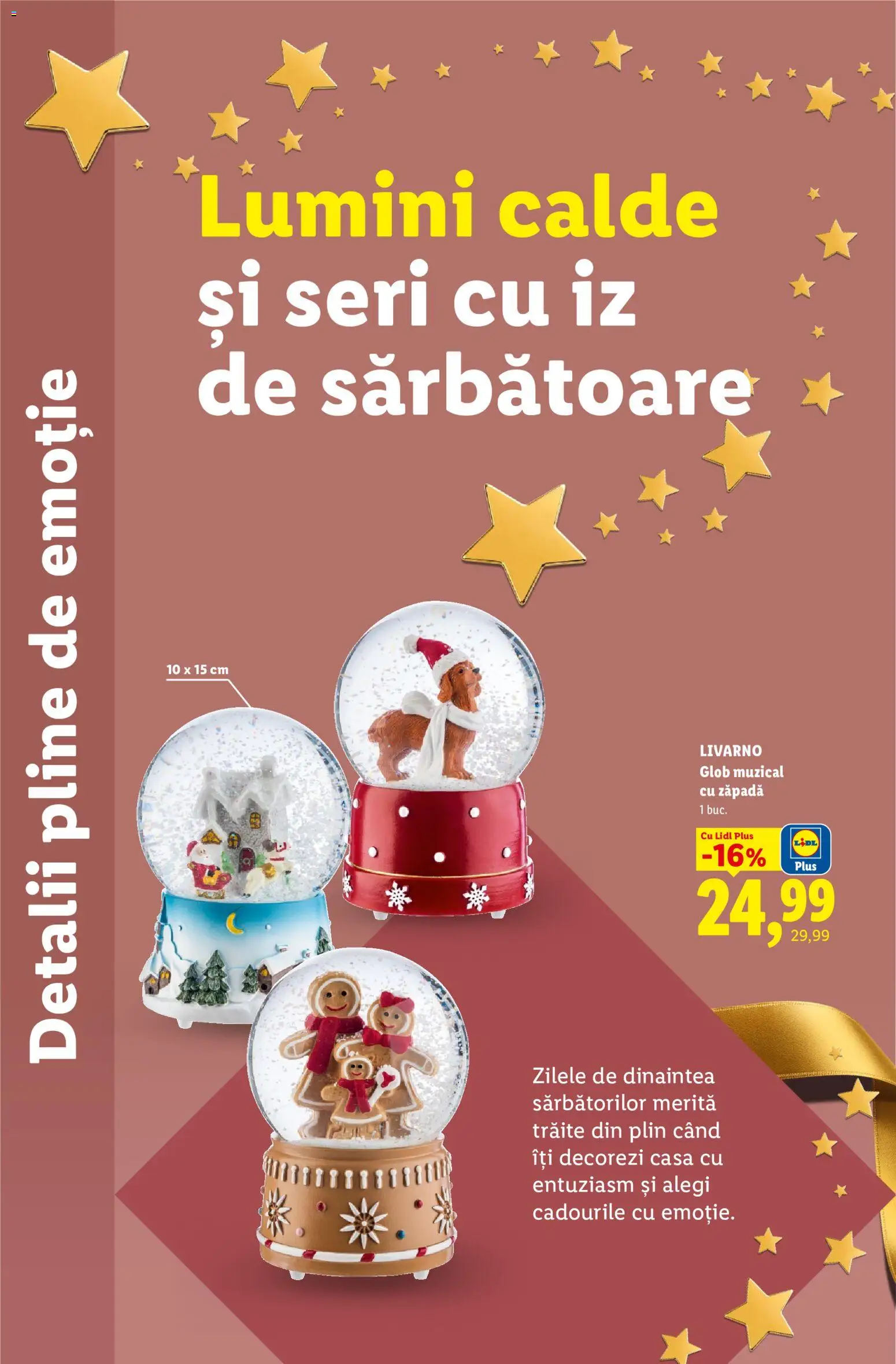 Previzualizarea de cataloage: Lidl Lidl Catalog Decorațiuni valabil de la 05.11.2026 - Plus, Lumini