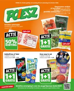 Voorbeeld van Poiesz folder van winkel Poiesz geldig vanaf 18-10-2026