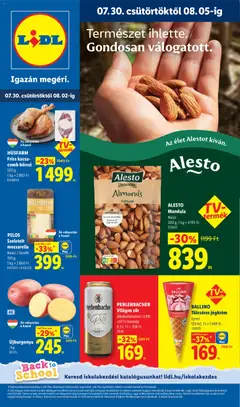 Lidl - Lidl akciós újság megtekintése, amely érvényes 2026.07.30.-től