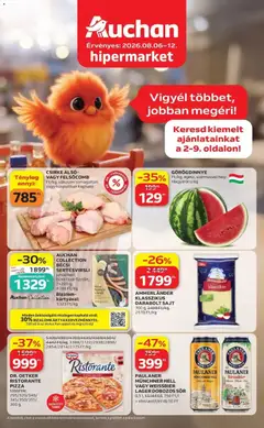 Auchan - Auchan akciós újság Szolnok megtekintése, amely érvényes 2026.08.06.-től