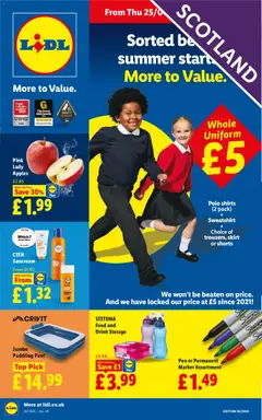 Preview of Lidl Weekly Offers Lidl Scotland valid from 25/06/2026