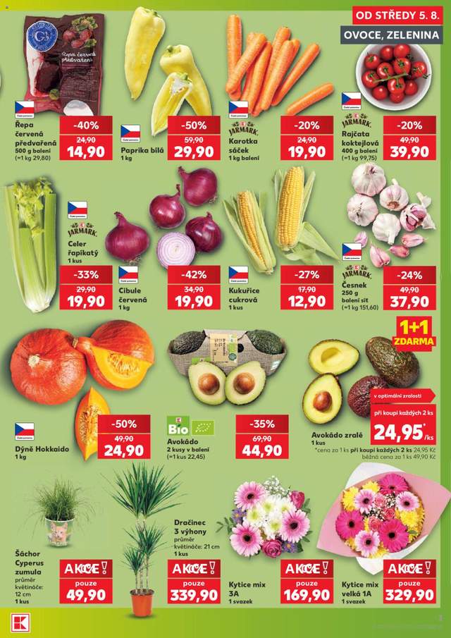Nový Kaufland leták od 05.08.