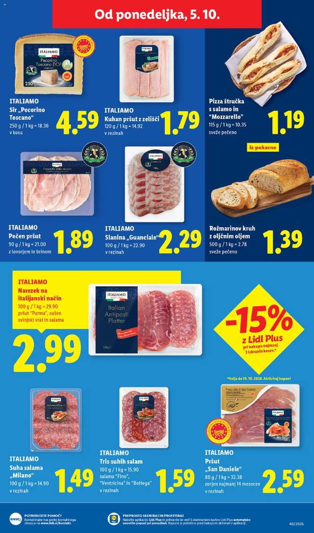 Novi Lidl katalog od 01.10.