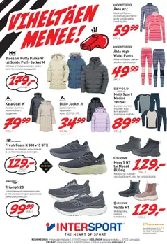 Kaupan Intersport Intersport tarjoukset Tampere esikatselu, voimassa 27/10/2026