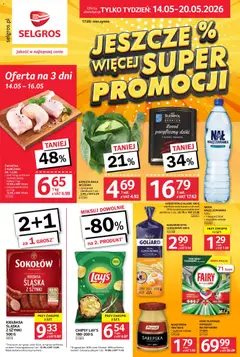 Pogląd gazetki "Selgros cash&carry gazetka - Jeszcze więcej super promocji" ze sklepu Selgros cash&carry ważnej od 14.05.2026