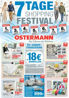 Vorschau von dem Prospekt des Geschäftes Ostermann, gültig ab dem 01.08.2026