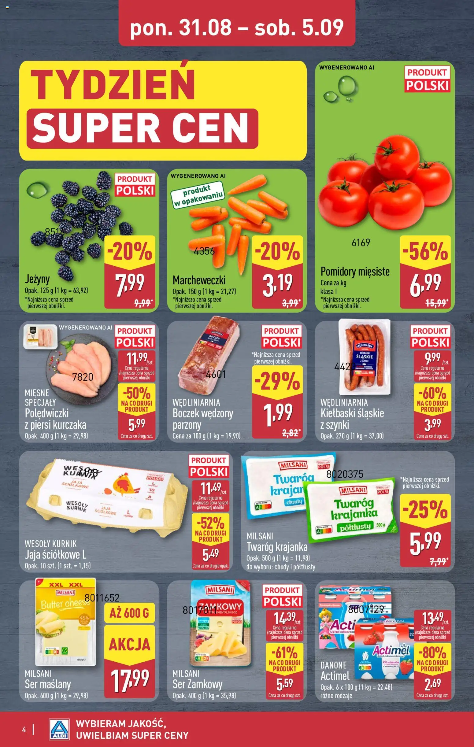 Pogląd gazetki "Aldi gazetka - Oferta weekendowa" ze sklepu Aldi ważnej od 03.09.2026