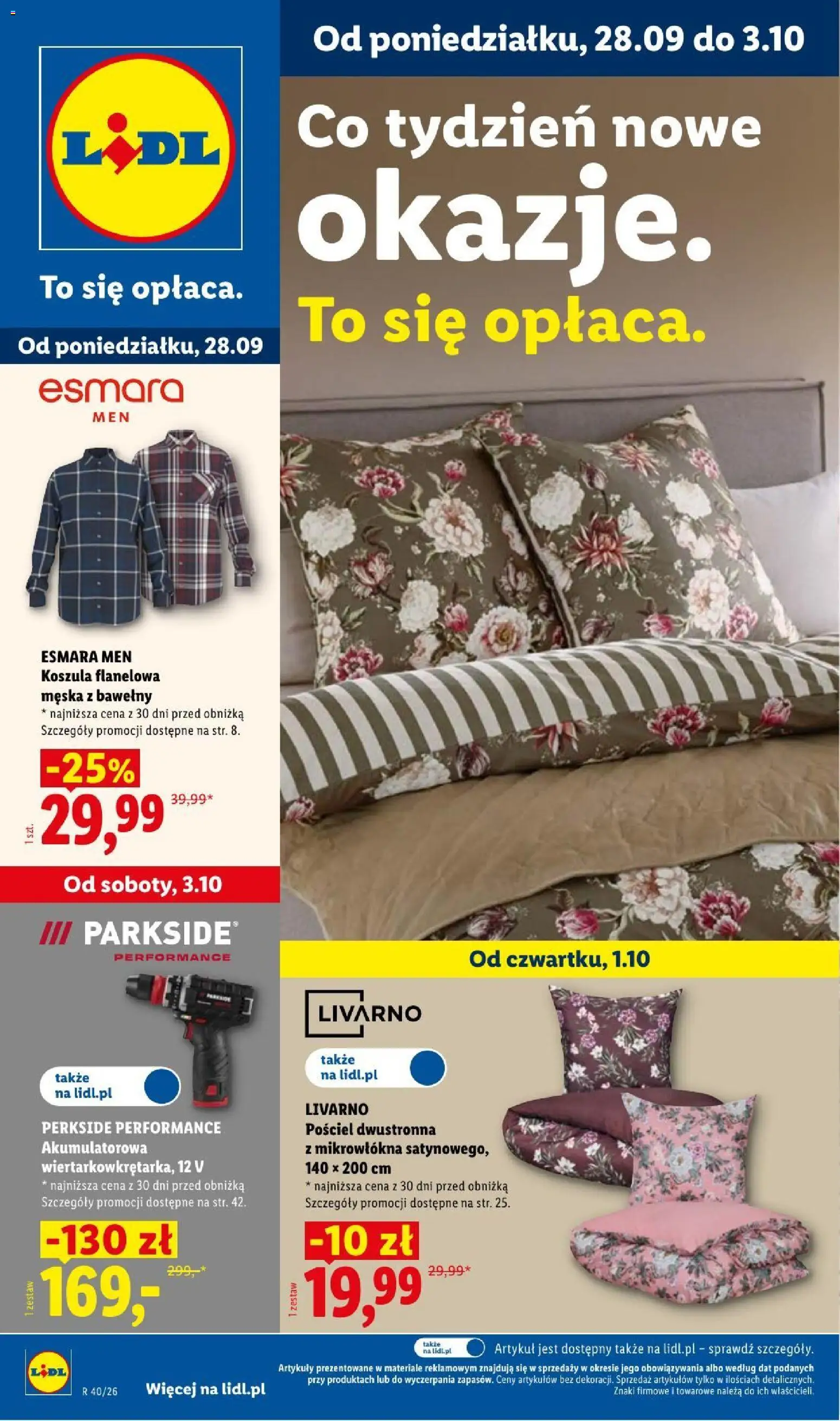 Pogląd gazetki "Lidl Katalog" ze sklepu Lidl ważnej od 28.09.2026