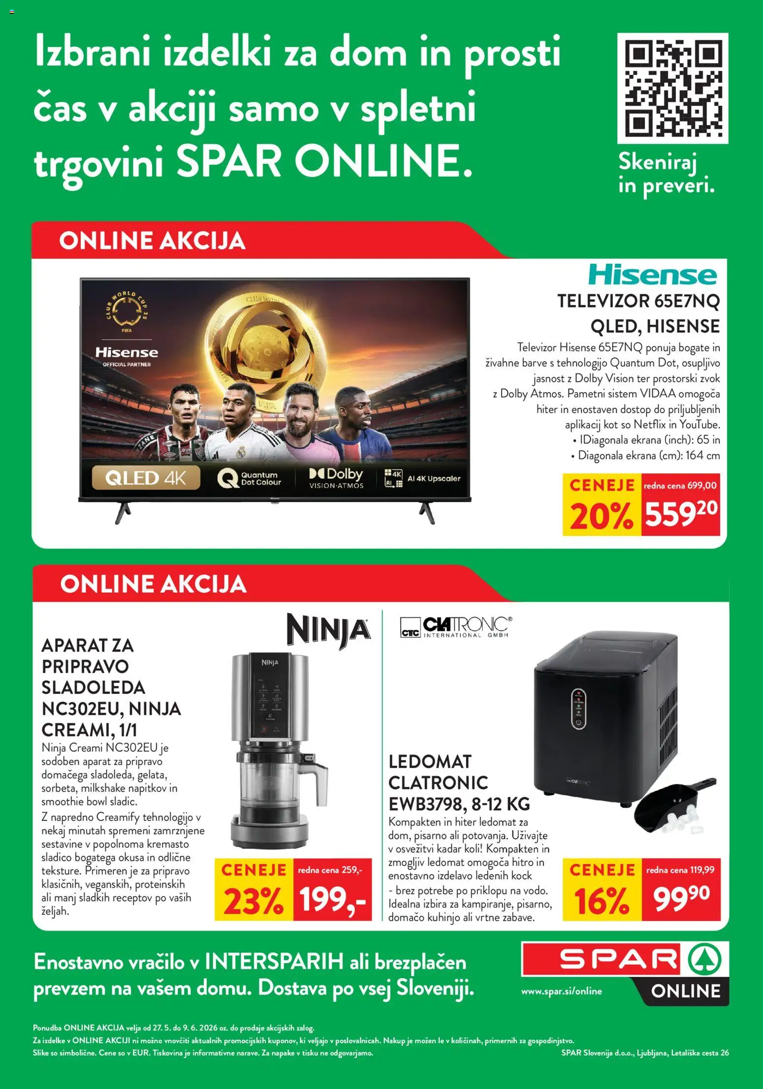 Predogled kataloga iz trgovine Spar veljaven od 27.05.2026
