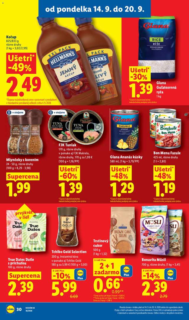 Nový Lidl leták od 14.09.