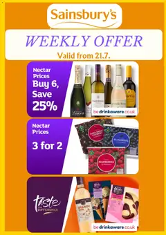 Preview of Sainsbury's Sainsbury's - Offers valid from 21/07/2026