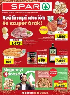 Spar - Spar akciós újság megtekintése, amely érvényes 2026.09.10.-től