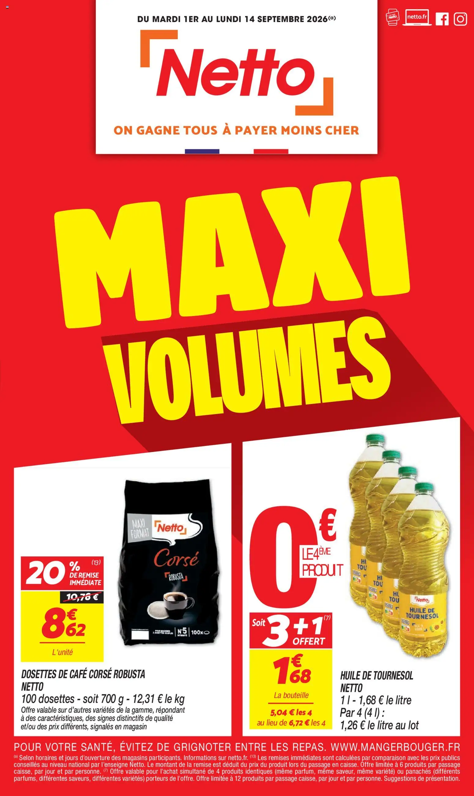 Prévisualisation de Netto catalogue du magasin Netto formulaire valide 01/09/2026